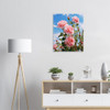 Tranquil Pink Rose Garden