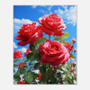 Regal Crimson Ballet Red Roses
