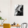 Abstract Noir Waves