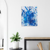 Blue Cosmic Storm
