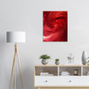 Vortex of Passion – red abstract art