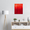 Abstract Firestorm – Red abstract art