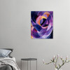 Amethyst Symphony – Purple abstract art