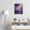 Cosmic Purple - Purple abstract art