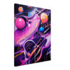 Galactic Pulse - Purple abstract art