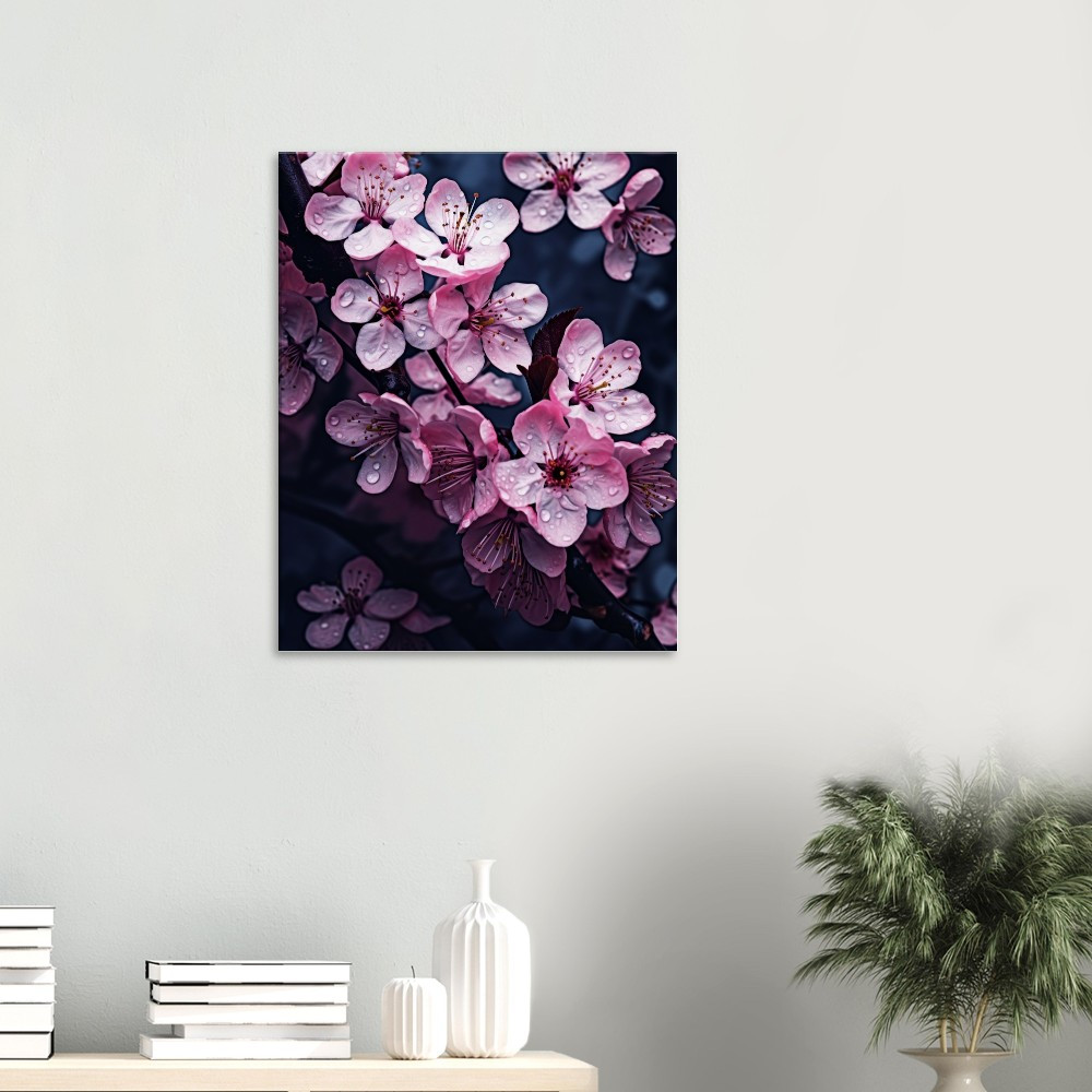 Dusk Droplets Cherry Blossom