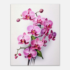 Radiant Pink Orchid Majesty