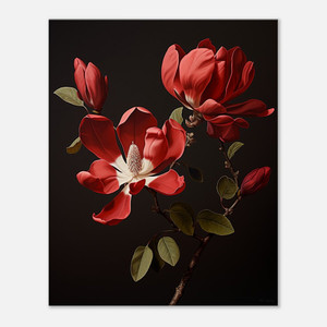 Scarlet Red Elegance Magnolia