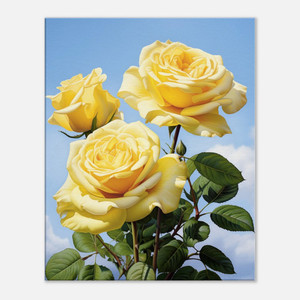 Radiant Sunbeam Yellow Roses