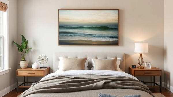Optimal Sizes for Bedroom Wall Prints