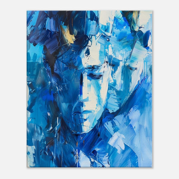 Blue Fragmented Psyche