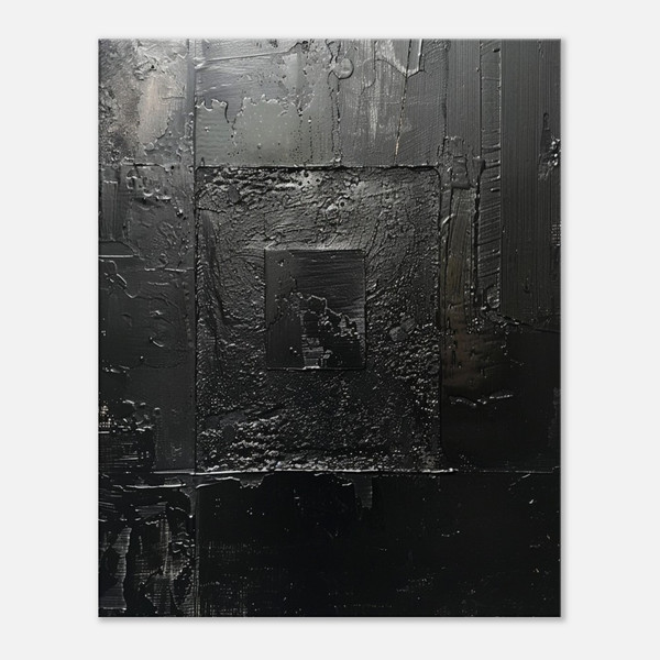 Midnight Black Mosaic