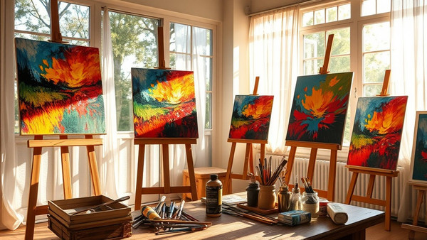 Protecting Canvas Art from Fading