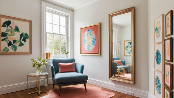 Use Canvas Art to Make Small Rooms Feel Bigger
