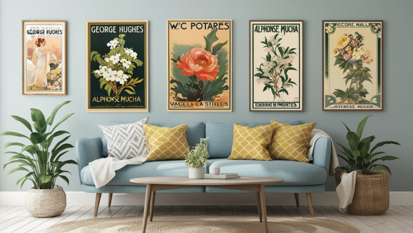 Timeless Vintage Prints for Your Wall Art Collection!
