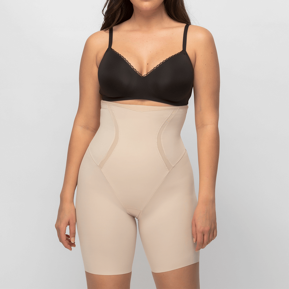 Maidenform Self Expressions Women's Firm Foundations Thighslimmer - Beige Xl  : Target