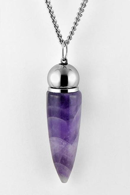 Amethyst Chamber Pendant