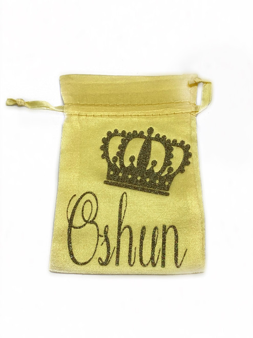 Orisa Cowrie Bag Oshun Crown Orisa Cowrie Bag Oshun Crown