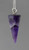 Amethyst Faceted Pendulum