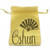 Orisa Cowrie Bag Oshun Fan