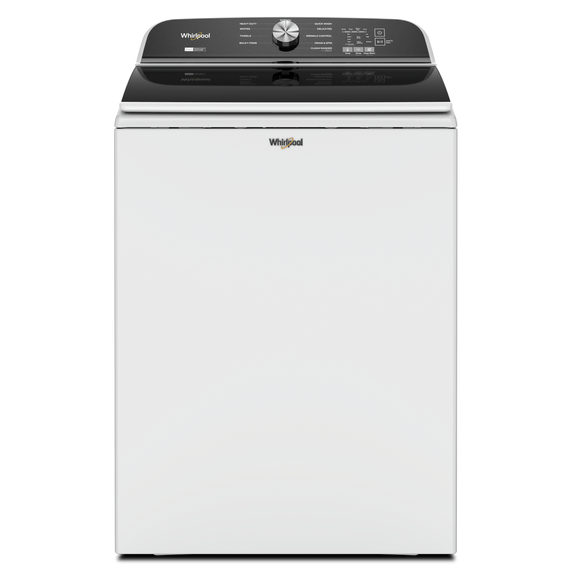 6.0-6.1 Cu. Ft. Whirlpool® Top Load Washer with Removable Agitator WTW6157PW