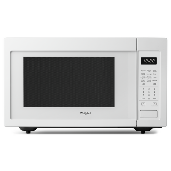 Whirlpool® 1.6 cu. ft. Countertop Microwave with 1,200-Watt Cooking Power YWMC30516HW