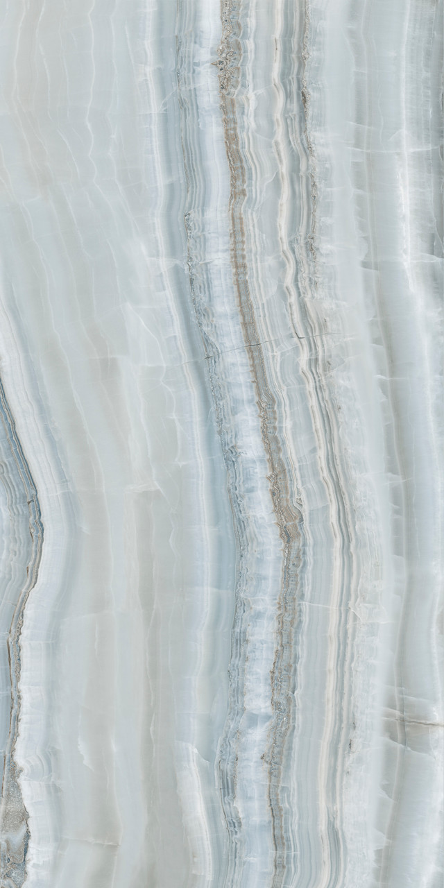 Venus Azul Vein 24x48 Blue Onyx Look Porcelain Tile