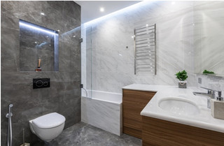 Marble-Look Porcelain Tile: All the Beauty of Marble, All the Durability of Porcelain!