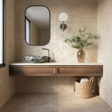 Quiet Luxury Starts with Warm Neutral Tiles