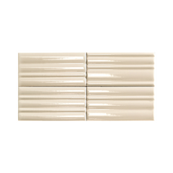 Mini Avorio Sticks 3d Fluted Subway Tile
