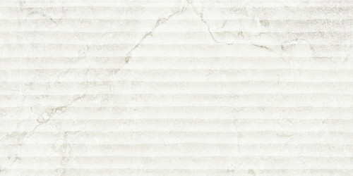 Lunaris Ivory Fluted 12"x24 3D textured tile