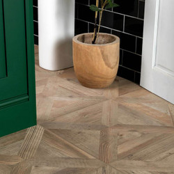 Vintage Abete Parquet Look Porcelain Floor