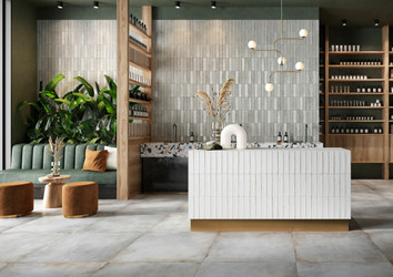 Noho Matte Light Grey Brick 2x10