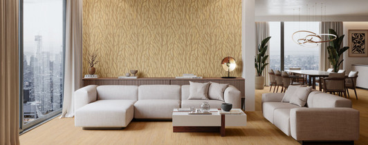 Accent wall in Forest 24x48