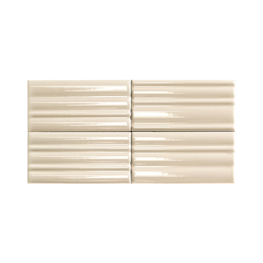 Mini Avorio Sticks 3d Fluted Subway Tile Mini Avorio Sticks 3d Fluted Subway Tile