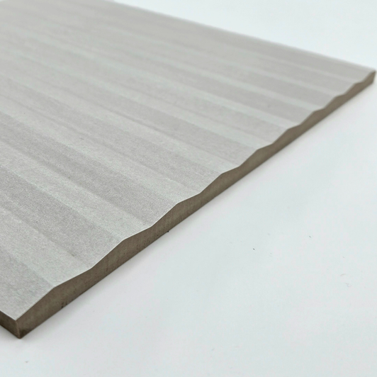 Cannete Cotton 3D Fluted tile detail