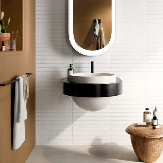 Arenosa White Bathroom Tile