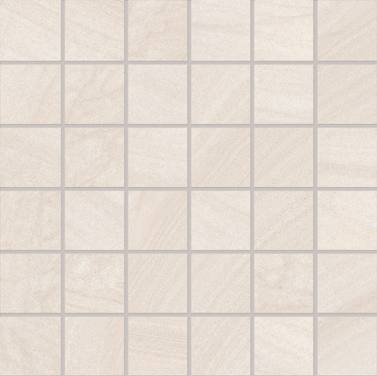 Varana White 2x2 Crosscut Mosaic