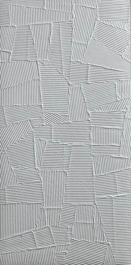 Paper Clay Avio 24x48 Sculptural Tile