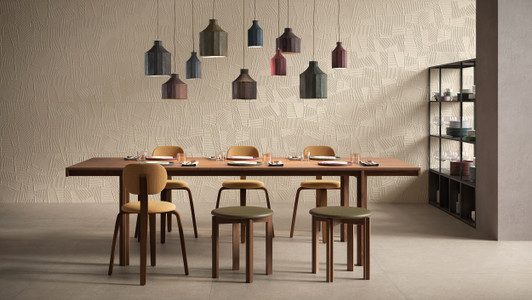 Modern Kitchen featuring Paper Clay Sabbia