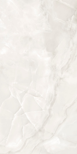 Large Format White Onyx Look Porcelain