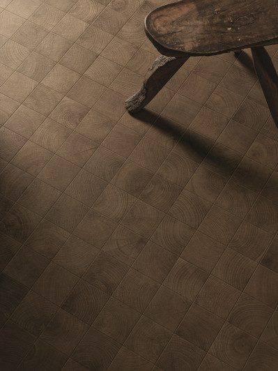 Floor featuring Circles Wenge 4x4