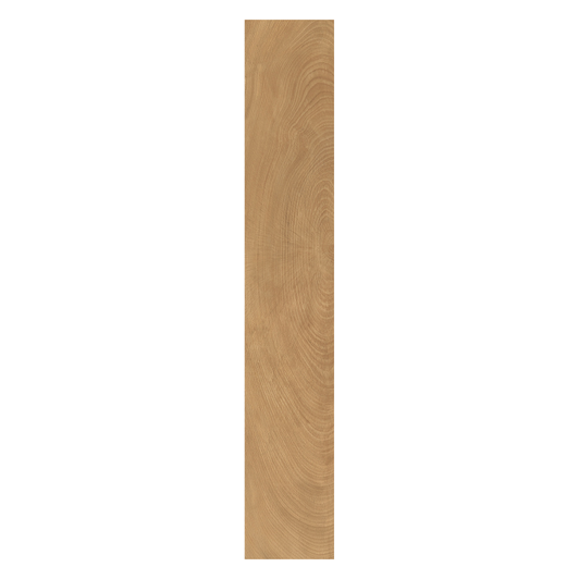 One of 24 Faces Circles Walnut Porcelain Plank Tile