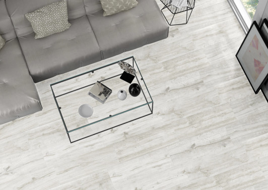 Wild Blanco 9x48 White Washed Wood Look Plank Porcelain