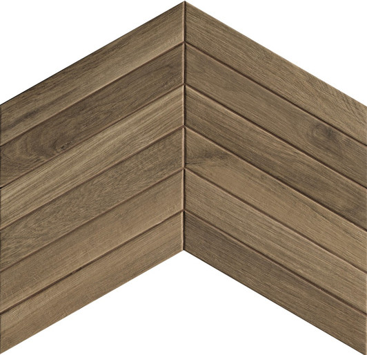 Next Brown Wood Chevron 3x18