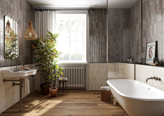 Sample-Soho Taupe Brick 2x10