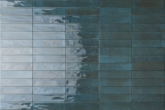Color variation of Soho Blue Porcelain Brick