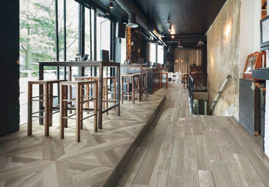 Arbor Weave Smoke 24x24 room