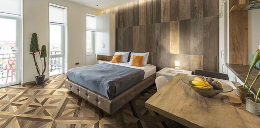 Arbor Weave Multicolor 24x24 room