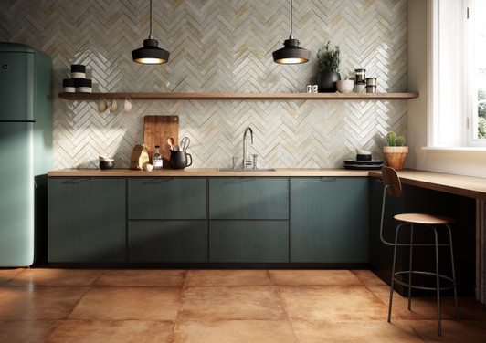 Soho Sage Herringbone Kitchen Backsplash Soho Sage Herringbone Kitchen Backsplash